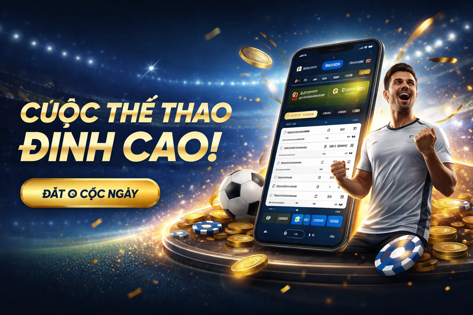 Giao diện đăng nhập app cá độ an toàn